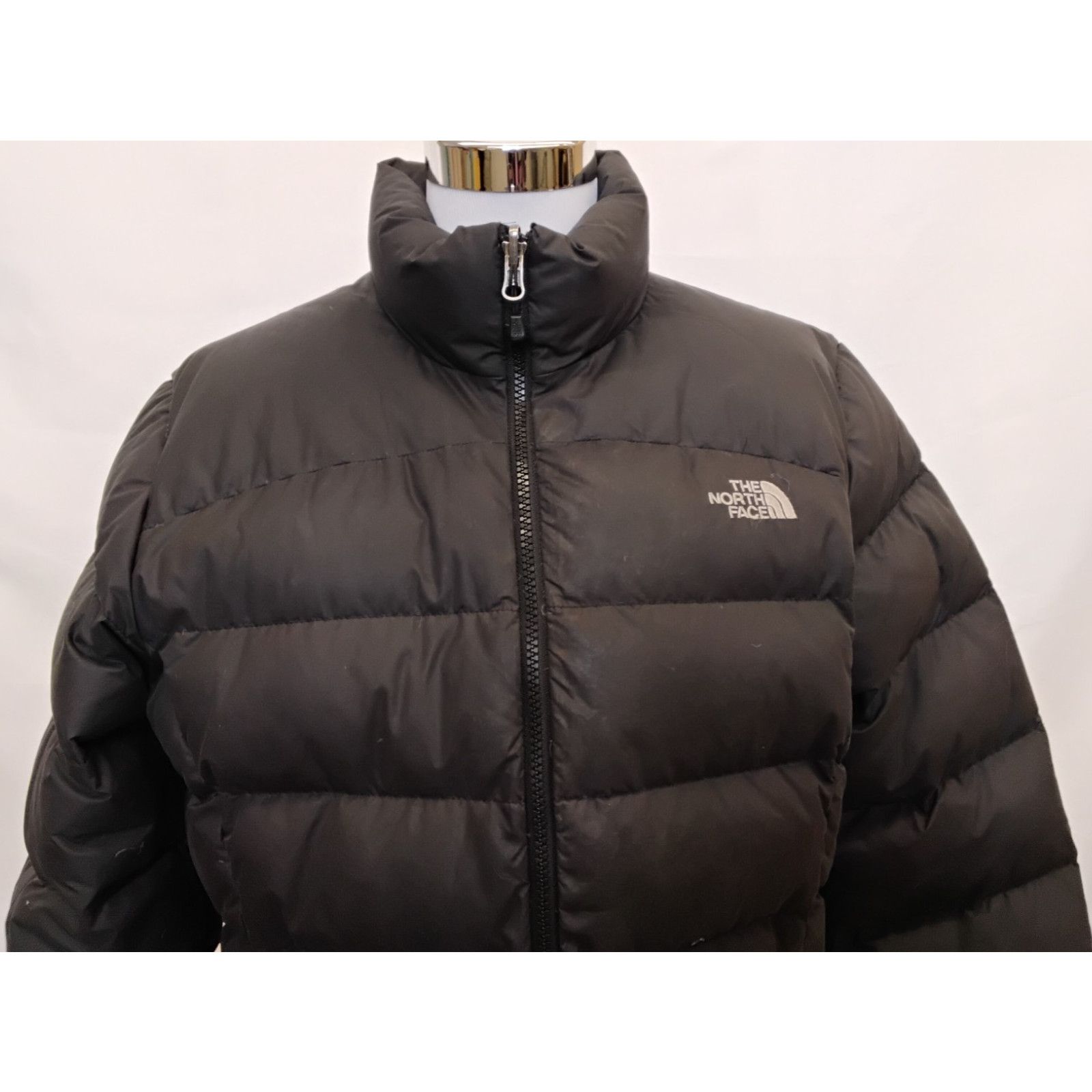 The North Face The North Face Down Puffer Coat Women's L Black Some Snags Size L / US 10 / IT 46 - 5 Thumbnail