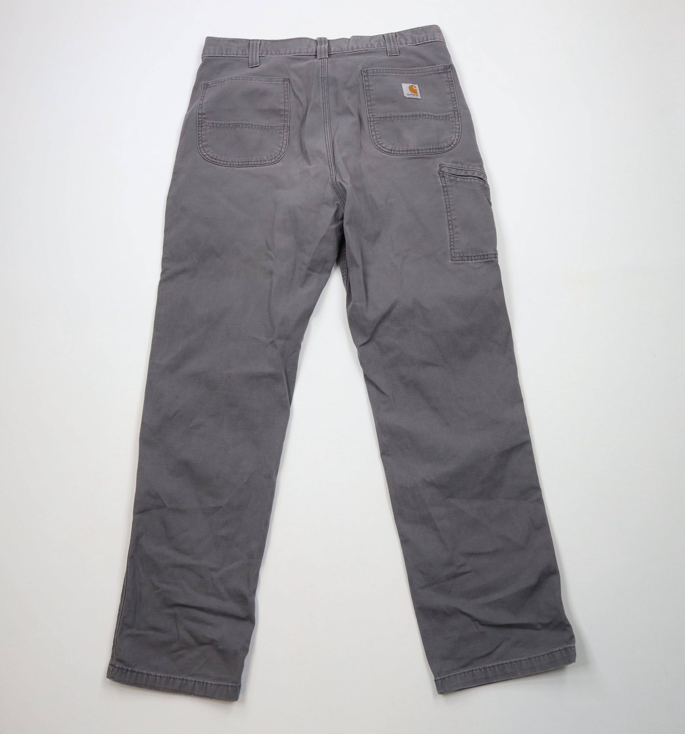 Carhartt × Vintage Vintage Y2K Carhartt Fit Wide Leg Dungaree Pants Gray Size US 38 / EU 54 - 11 Thumbnail