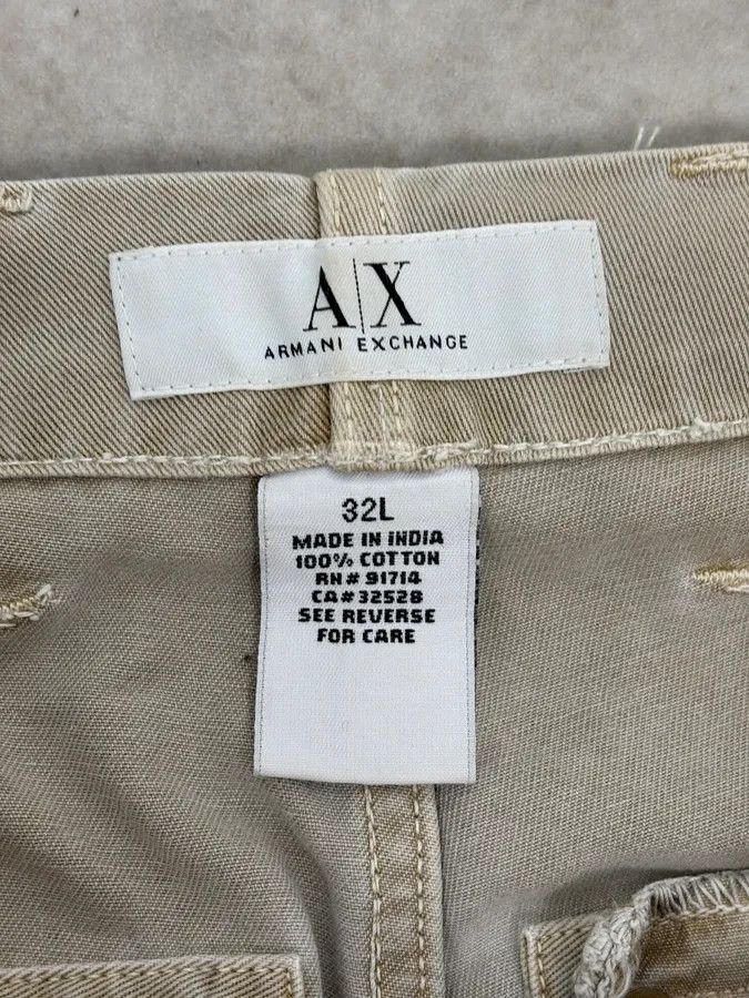 Armani 2000s Armani Khaki Cargo Belted Pants Size US 32 / EU 48 - 11 Thumbnail