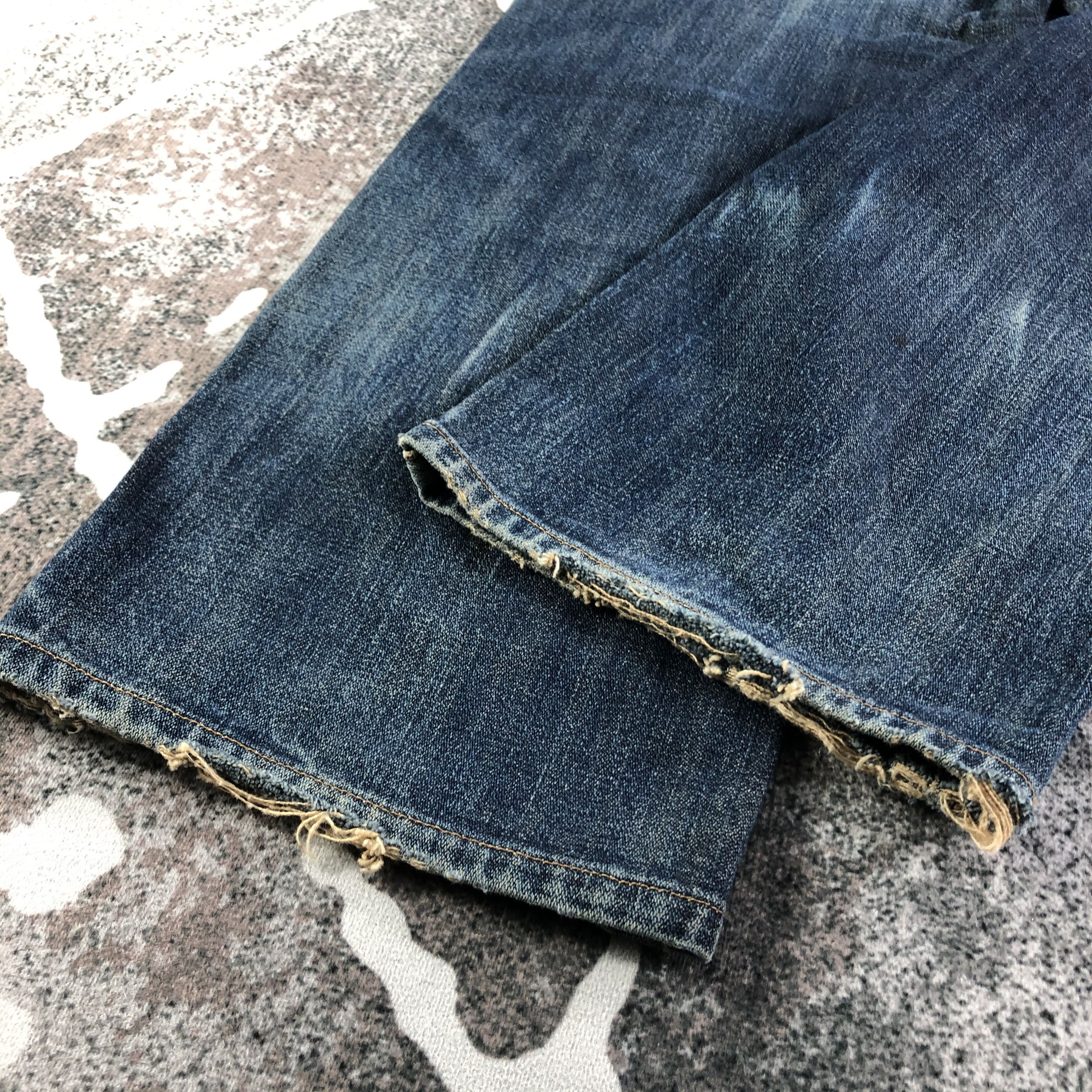 Vintage Vintage Wrangler Jeans Distressed Denim KJ2274 Size US 31 - 6 Thumbnail