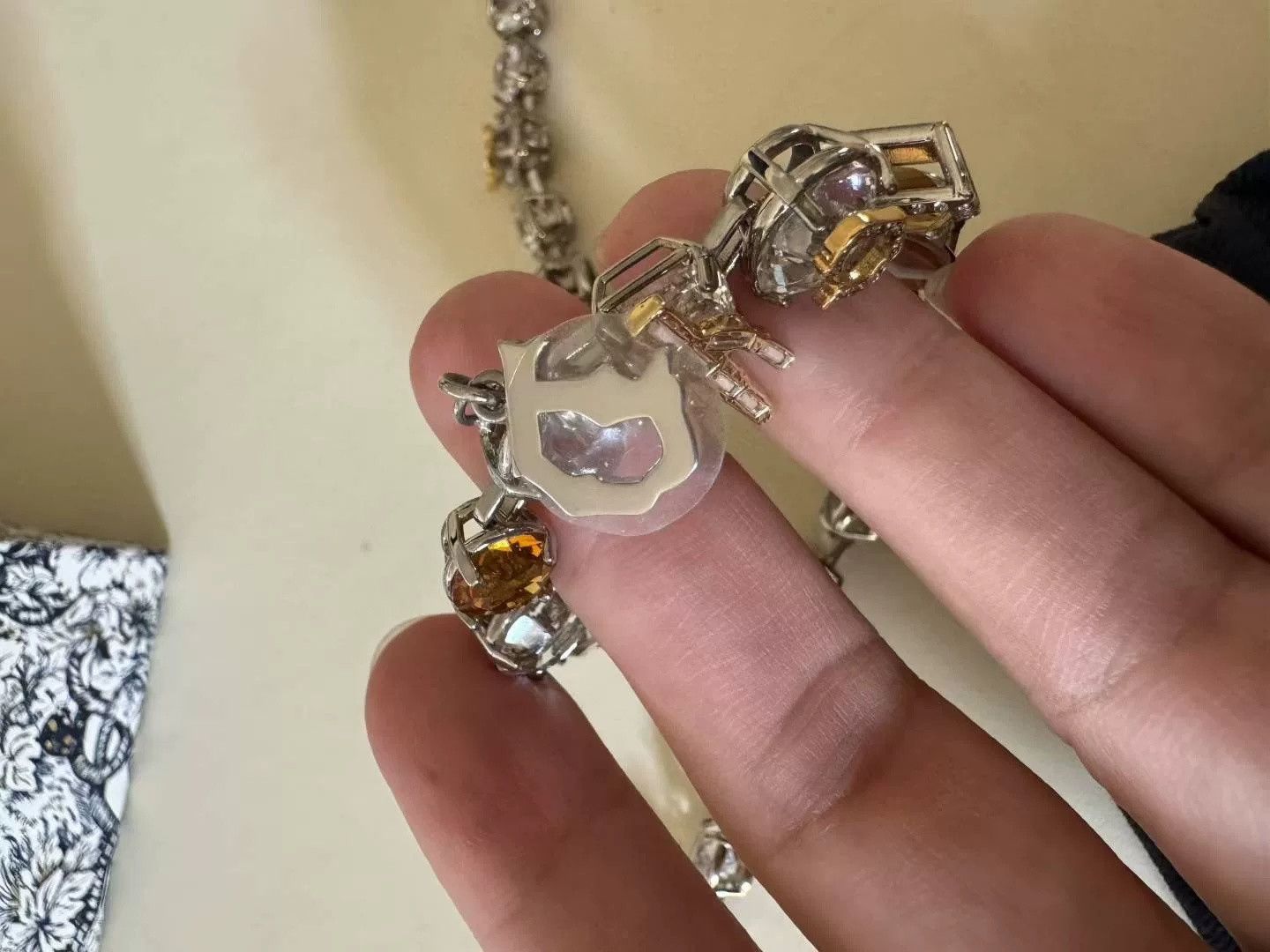 Dior Dior Travis Scott Multi-Gem Necklace Size ONE SIZE - 3 Thumbnail