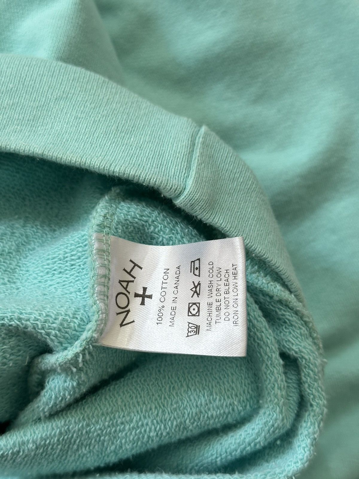 Noah NOAH NYC "It's a very deep sea" Sky Blue Sweatshirt Size XL Size US XL / EU 56 / 4 - 13 Thumbnail