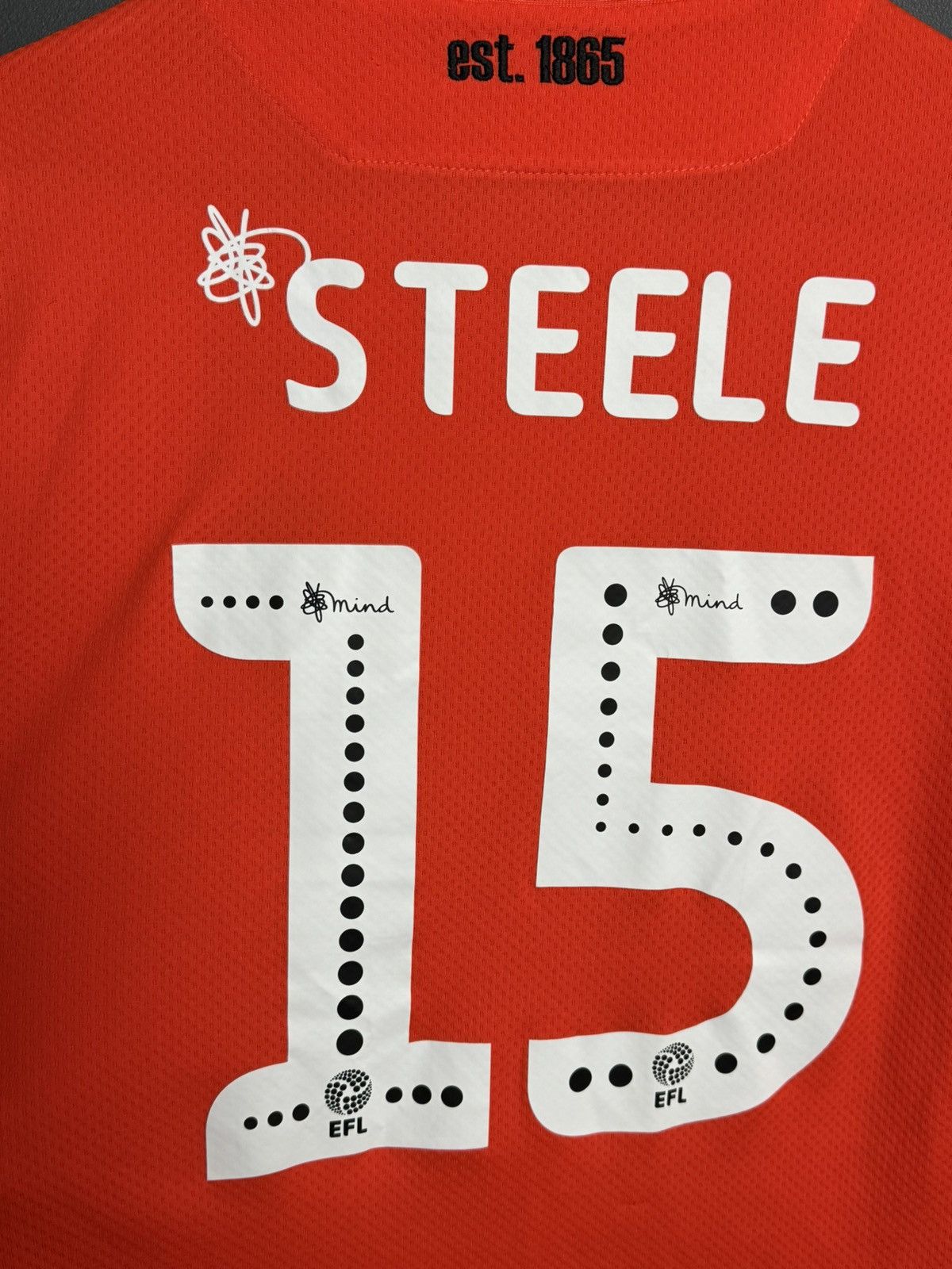 Macron Nottingham Forest 18/19 Goalkeeper Steele Football Jersey Size US M / EU 48-50 / 2 - 3 Thumbnail