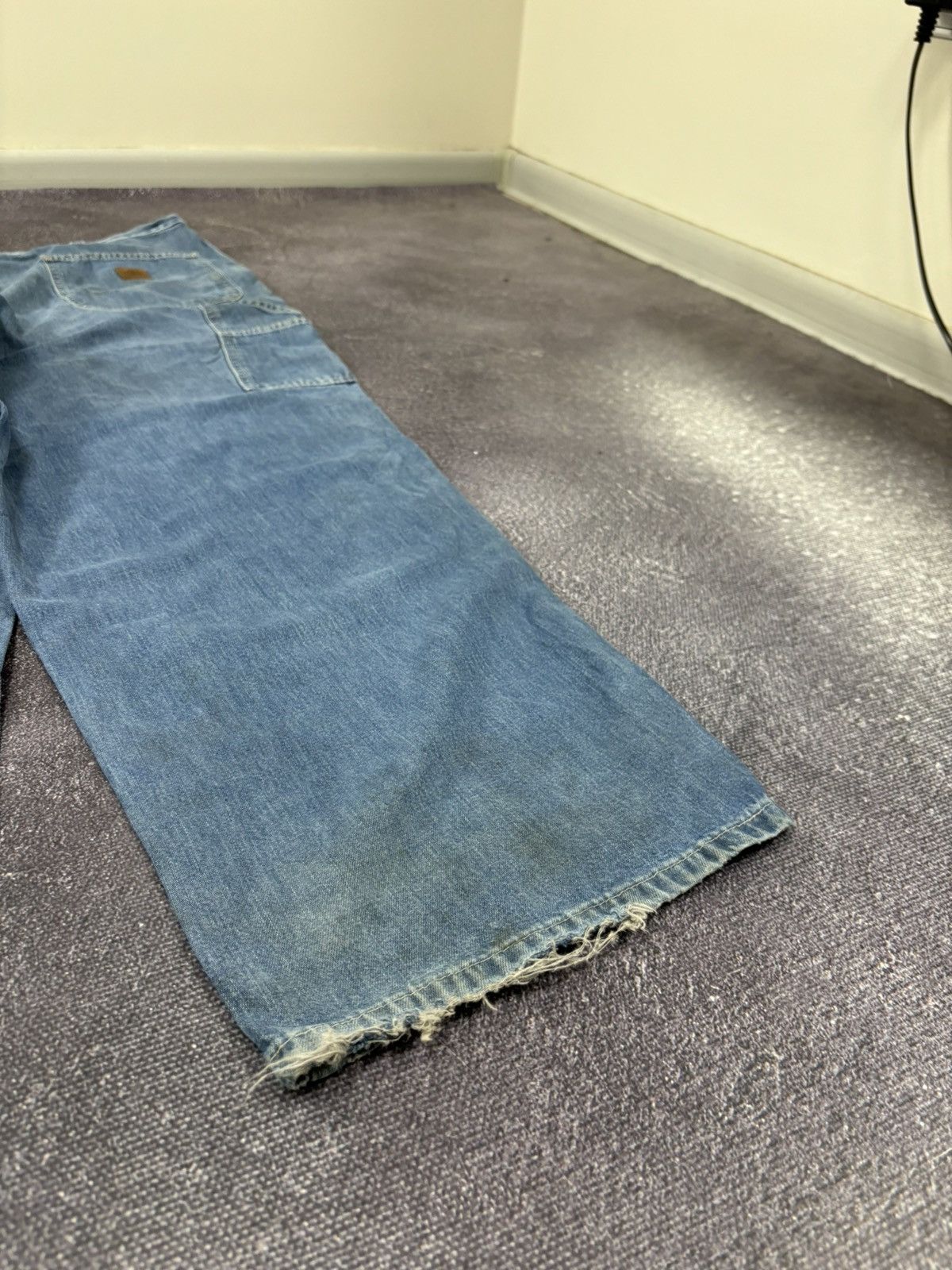 Carhartt Vintage Carhartt Blue USA Denim Dungaree Fit Baggy Jeans Size US 40 / EU 56 - 6 Thumbnail