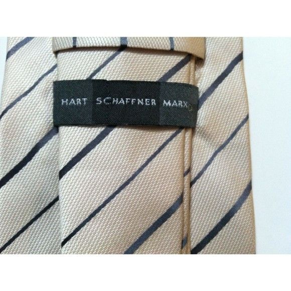 Hart Schaffner Marx HART SCHAFFNER MARX MENS NEW 100% SILK TIE WIDTH: 3 3/4" Size ONE SIZE - 2 Thumbnail