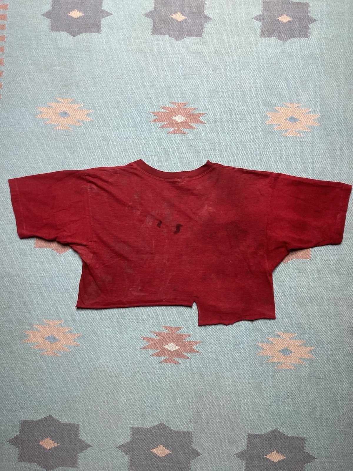 Champion × Vintage 60s t shirt champion running man central Michigan cropped M Size US M / EU 48-50 / 2 - 8 Thumbnail