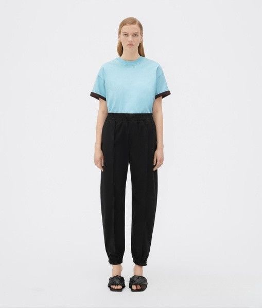Bottega Veneta o1loc1c0824 702429 T-Shirt in Light Blue Size S / US 4 / IT 40 - 1 Thumbnail
