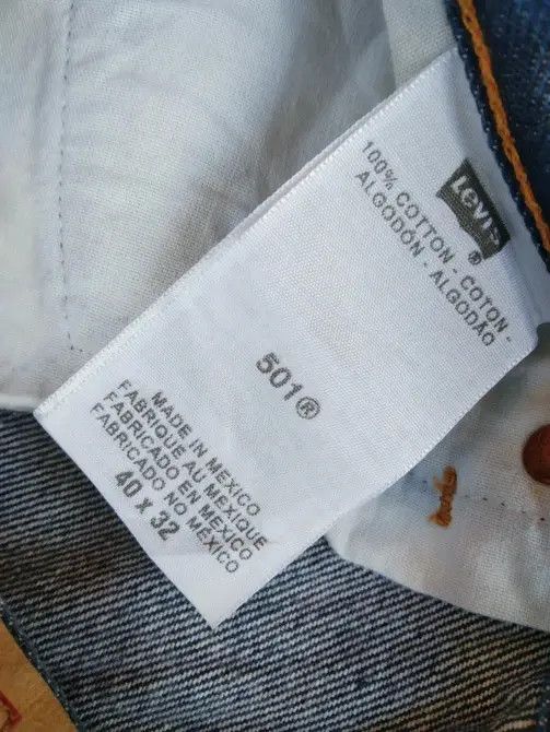 Levi's Vintage Levi's 501 Painter Distressed Straight Leg Jeans Size US 38 / EU 54 - 10 Thumbnail