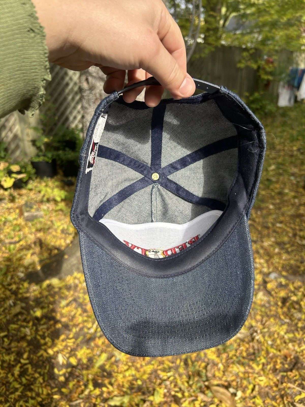 Vintage Vintage SnapBack hat RFD TV rural news denim Nebraska blue Size ONE SIZE - 5 Thumbnail
