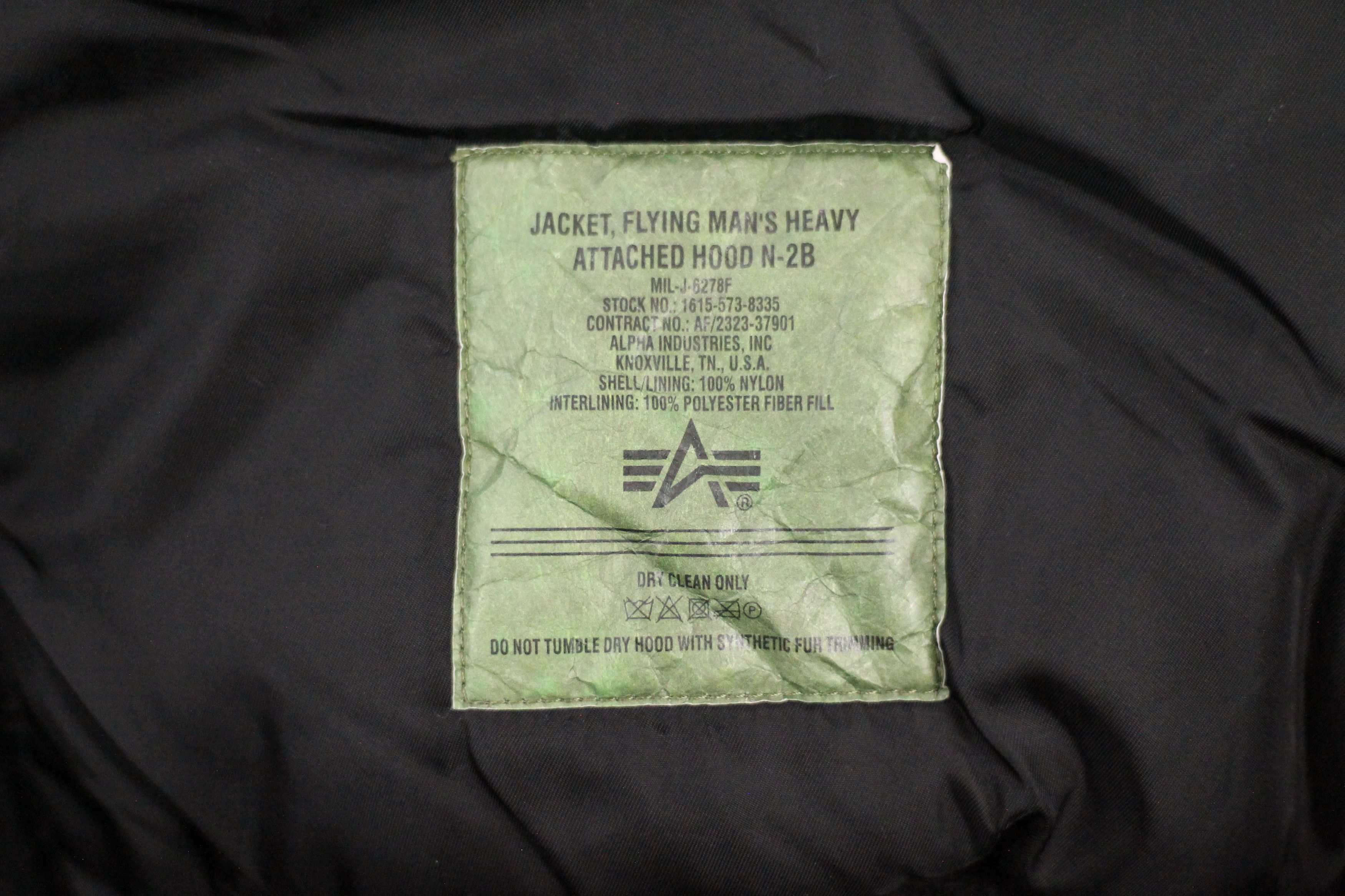 Alpha Industries RARE! ALPHA INDUSTRIES N2b Bomber Jacket. Size US M / EU 48-50 / 2 - 15 Thumbnail