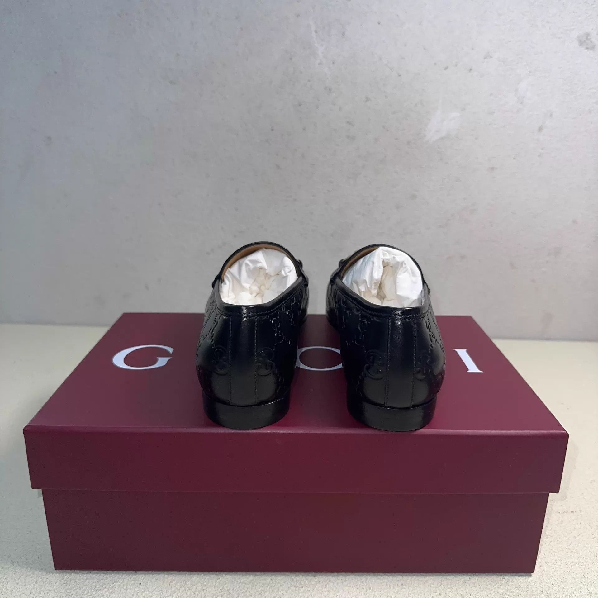 Gucci GUCCI GG Marmont Horsebit Loafer Women's Black Size US 7 / IT 37 - 3 Thumbnail