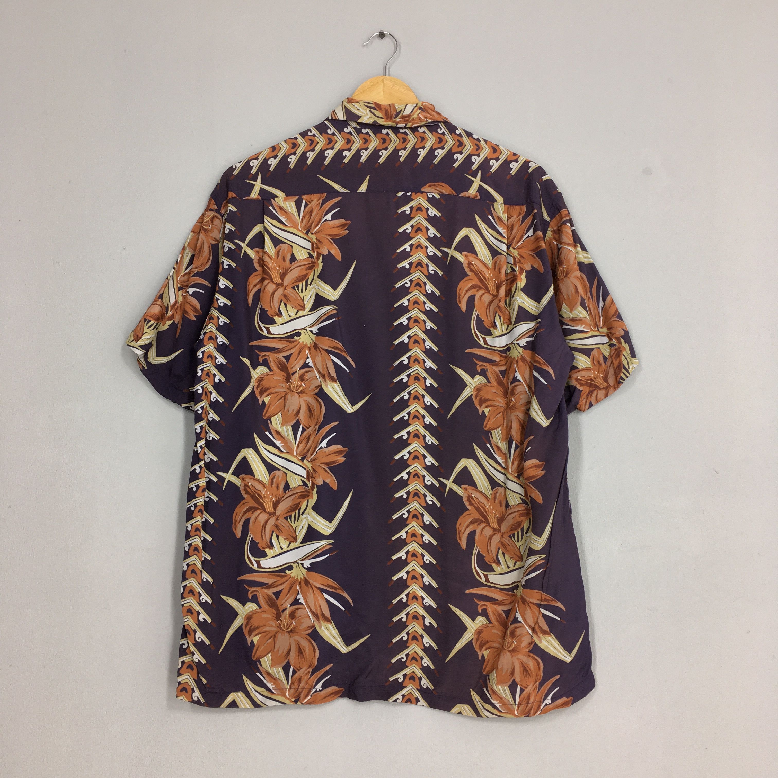 Vintage Vintage 90s Carribean Tropical Hawaiian Aloha Shirt Large Size US L / EU 52-54 / 3 - 7 Thumbnail