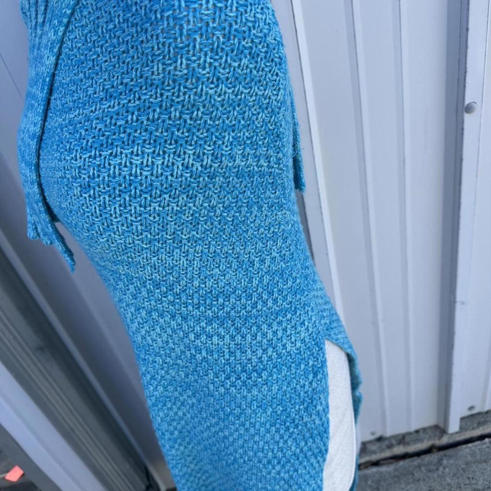 Other Blue hand knitted cover up #fairycore Size ONE SIZE - 4 Thumbnail