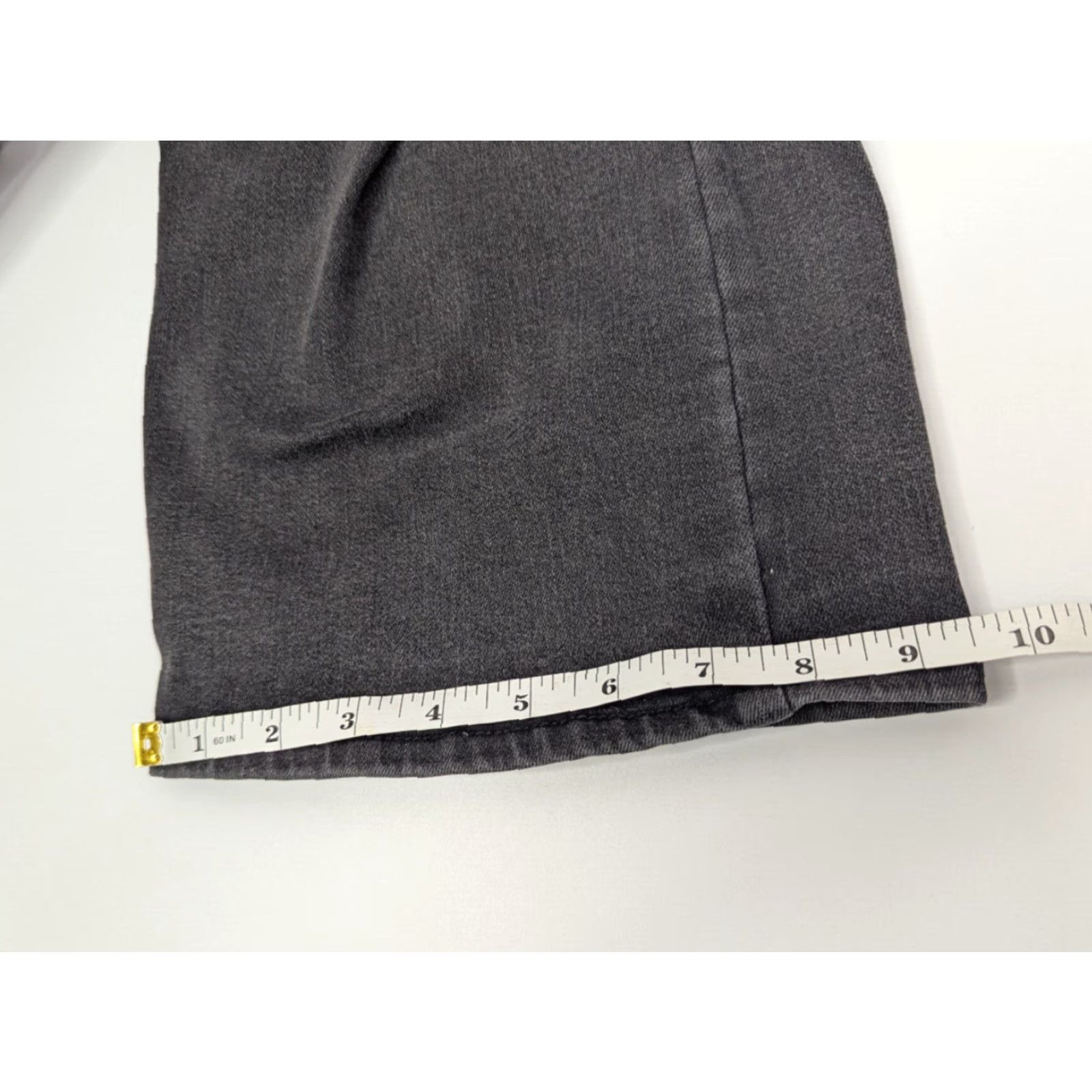 Vintage Lane Bryant Jeans Women's Plus Size 20 Gray High-Rise Bootcut Denim Pants Regular Stretch Zipper Cotton Blend Denim Size 42" / US 20 - 7 Thumbnail