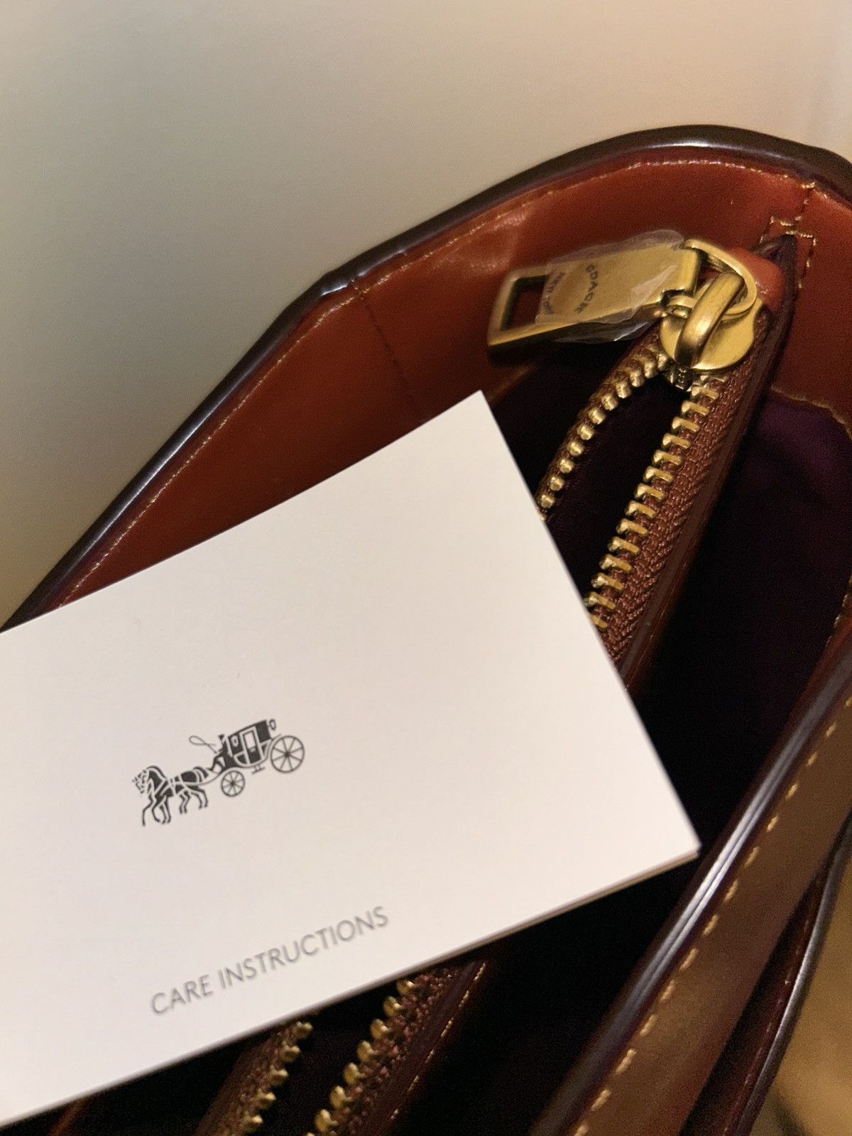 Coach SOLD Coach Bag Orange/Brown Size ONE SIZE - 7 Thumbnail