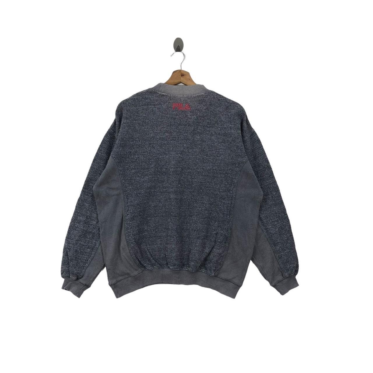Fila Vintage FILA BIELLA ITALIA Made In Canada Fleece Sweatshirt Size S / US 4 / IT 40 - 2 Thumbnail