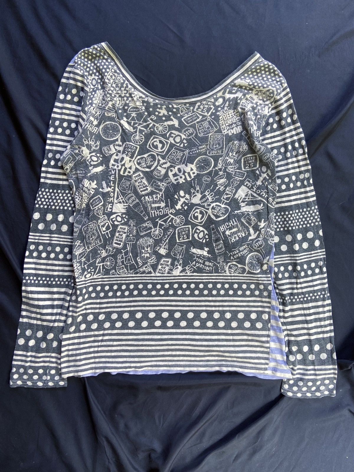 Beauty Beast × Hysteric Glamour × Japanese Brand 🌸CUBE SUGAR SOLENDID CITY SCAPE LONG SLEEVE Size US M / EU 48-50 / 2 - 2 Thumbnail
