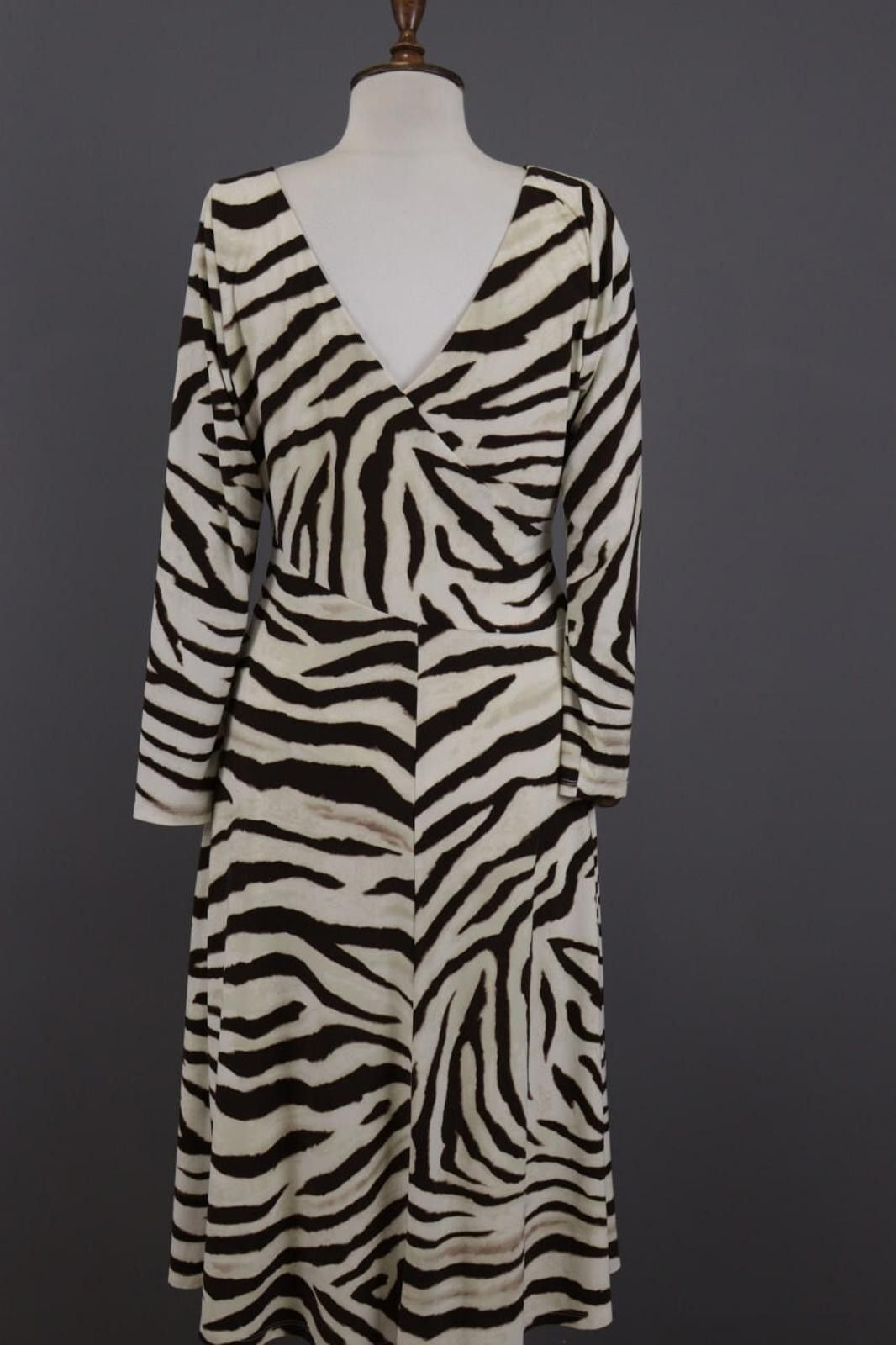 Lauren Ralph Lauren Ladies Ralph Lauren Animals Wrape Long Dress Size 10 Size L / US 10 / IT 46 - 10 Thumbnail