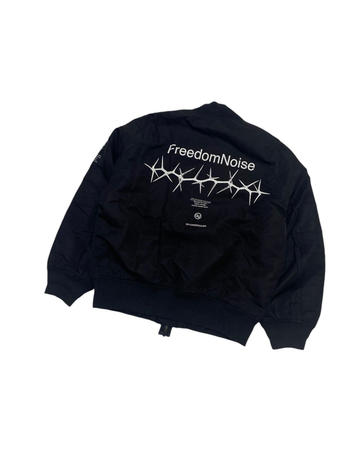 GU × Undercover Undercover X GU logo bomber freedom Size US XXS / EU 40 - 2 Thumbnail