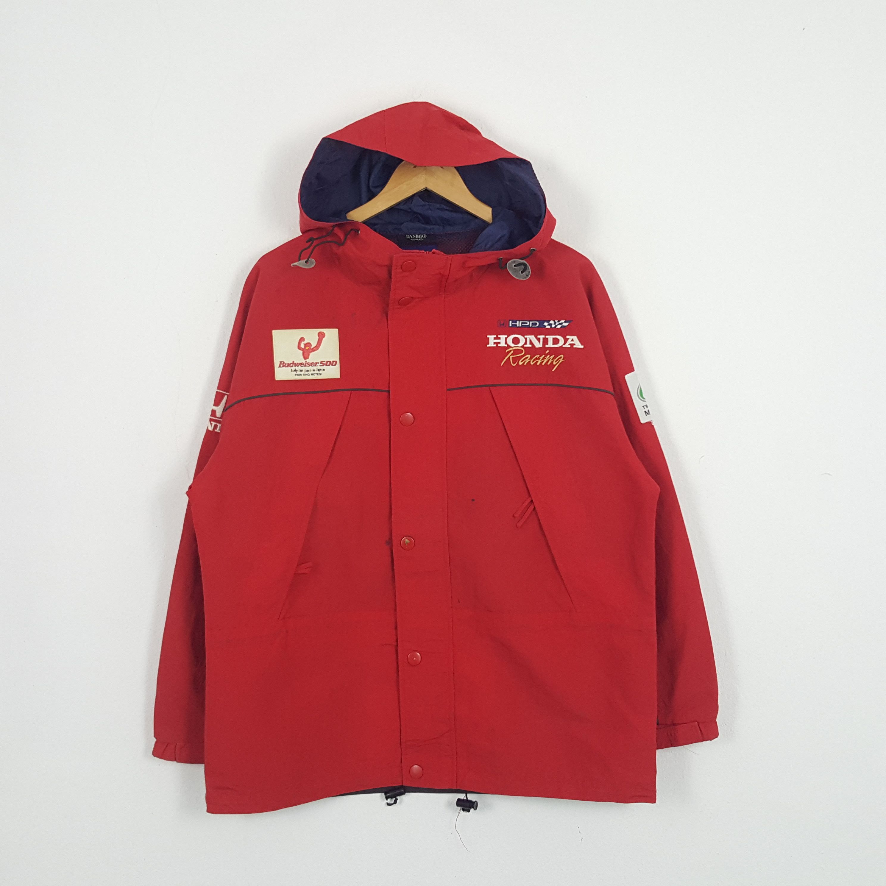 Honda × Vintage Vintage C.A.R.T Honda Racing Team Formula One Jacket Size US XL / EU 56 / 4 - 3 Thumbnail