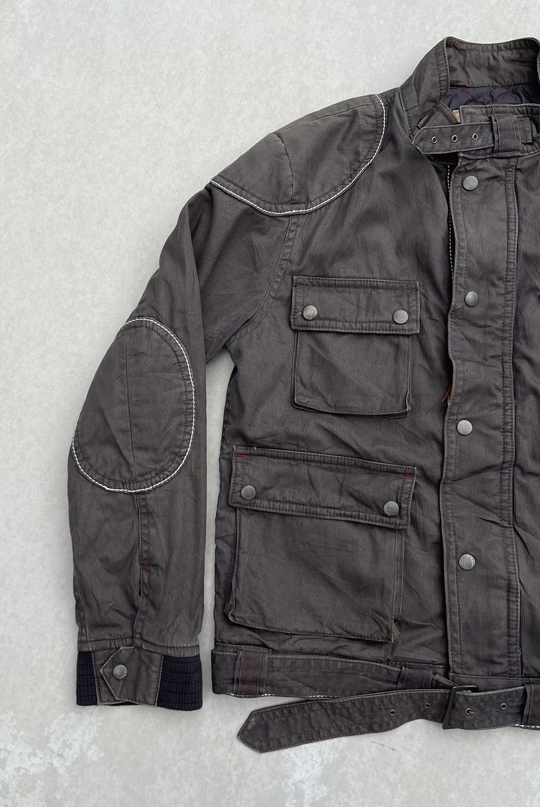 Le Grande Bleu (L.G.B.) 🔥Vintage Ball Raider Jacket With Belt Size US L / EU 52-54 / 3 - 7 Thumbnail