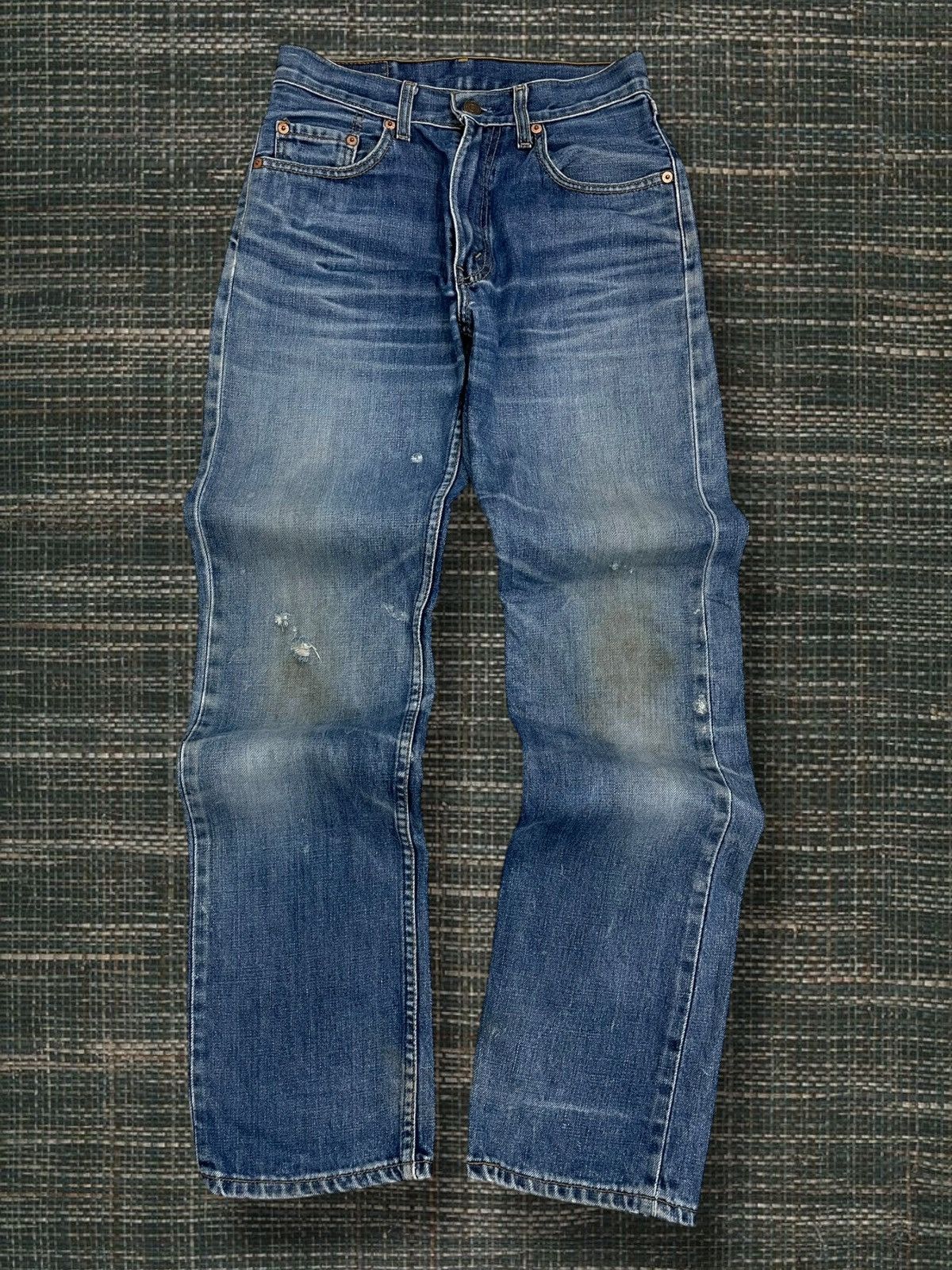Levi's Vintage Clothing Vintage 1990s Original Designer Levis Distressed Denim Size US 26 / EU 42 - 1 Thumbnail