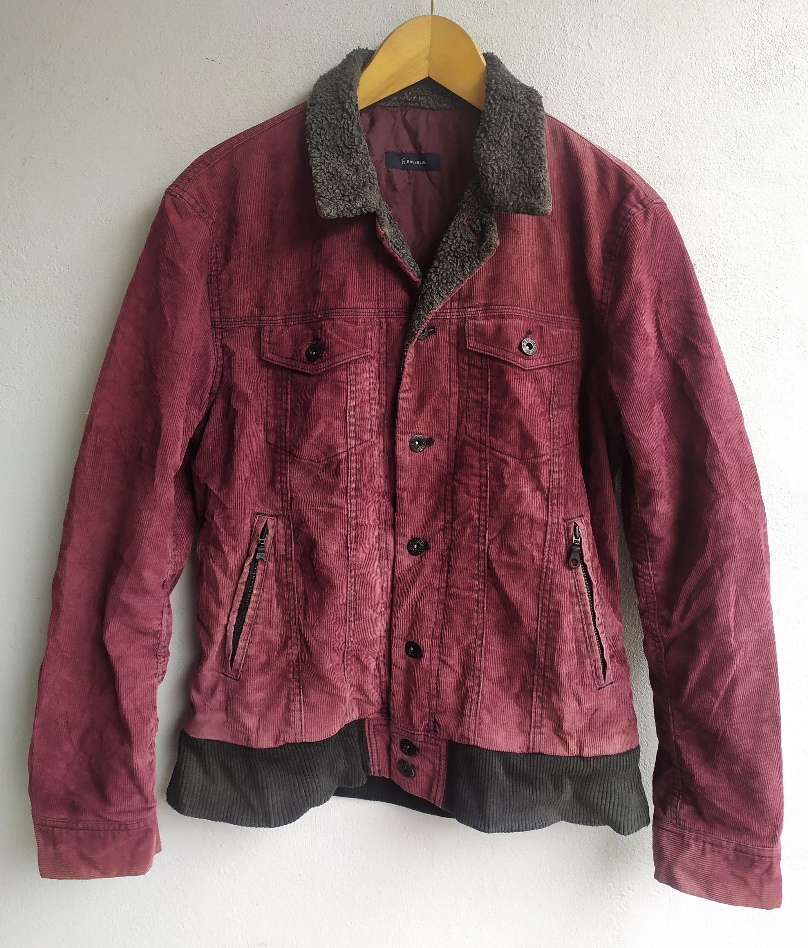 If Six Was Nine × Japanese Brand × Le Grande Bleu (L.G.B.) Japanese brand 6 Rageblue Curduroy Jacket Size US M / EU 48-50 / 2 - 1 Thumbnail