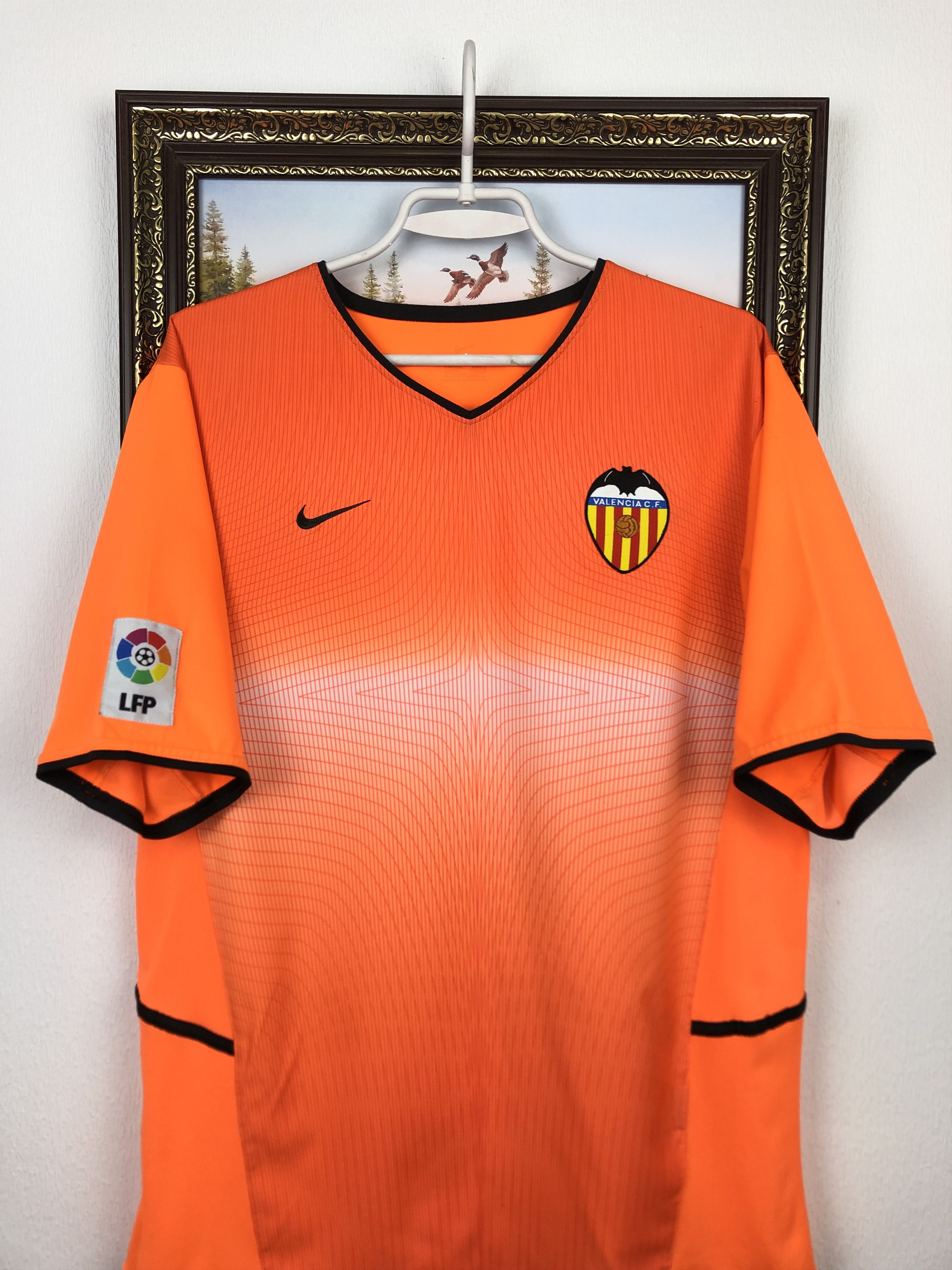 Nike Valencia football shirt 2002 Nike Soccer Jersey Camiseta Size US L / EU 52-54 / 3 - 2 Thumbnail