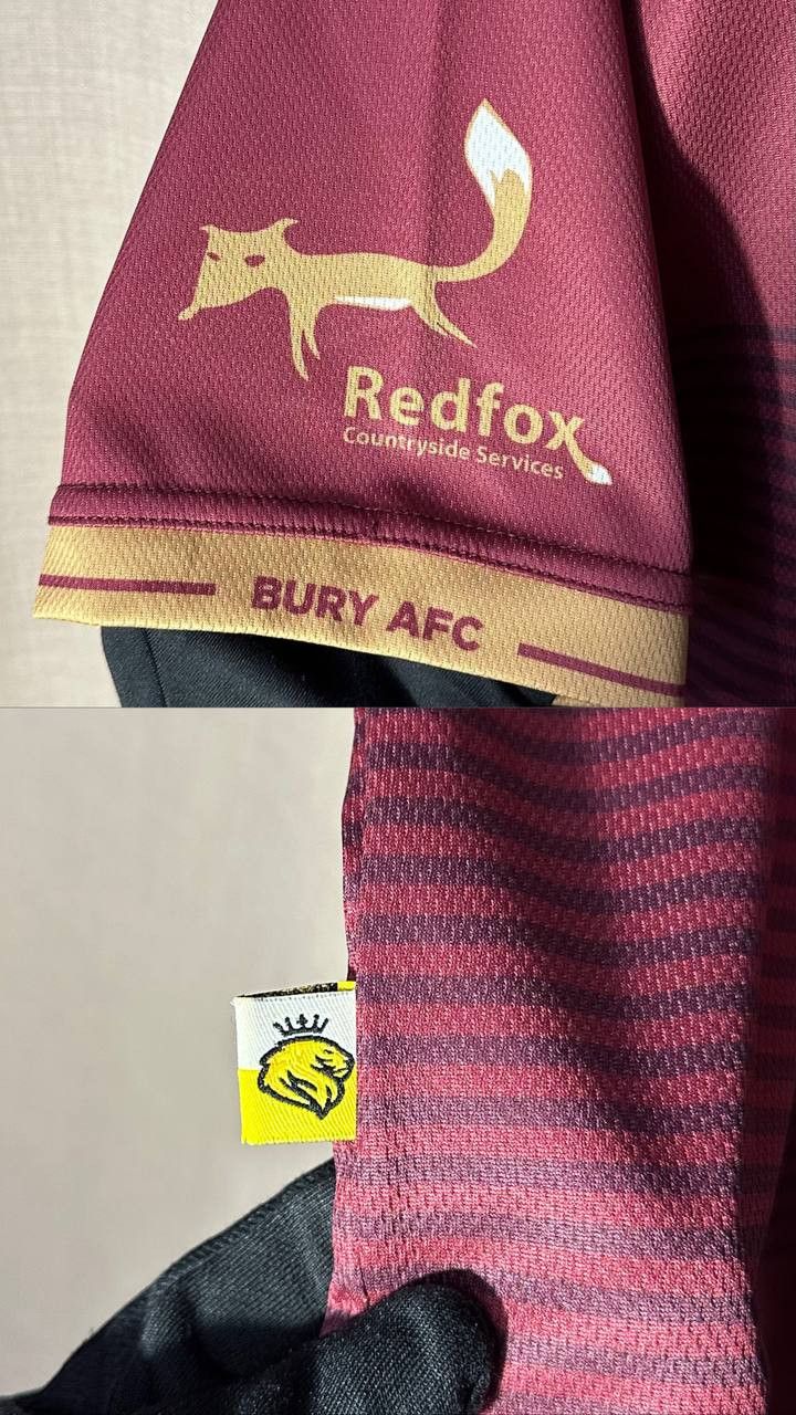 Other Bury Away Football Shirt 2020 2021 jersey Hope Glory Eco Kit Size US L / EU 52-54 / 3 - 4 Thumbnail
