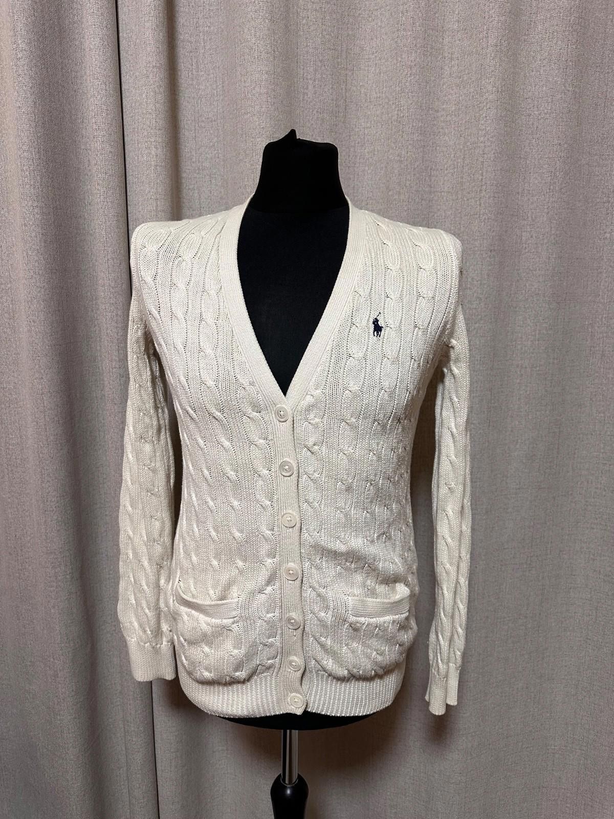 Ralph Lauren Sport Vintage Ralph Lauren Sport Logo Knitted Cardigan Sweater Size M / US 6-8 / IT 42-44 - 1 Thumbnail