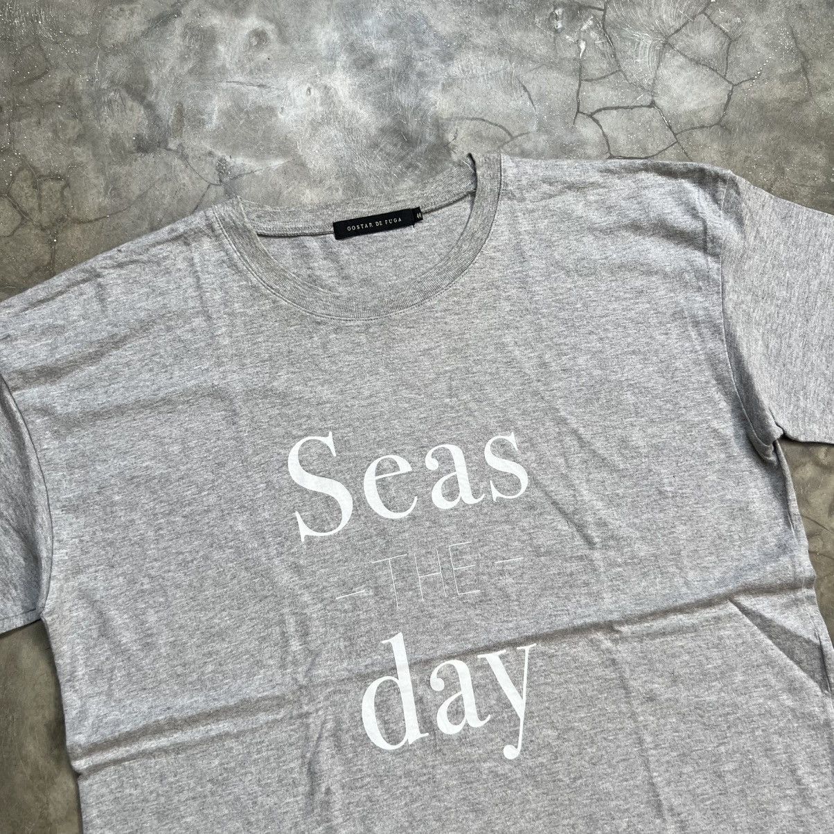 GOSTAR DE FUGA Gostar De Fuga Seas The Day T-Shirt Size US L / EU 52-54 / 3 - 2 Thumbnail