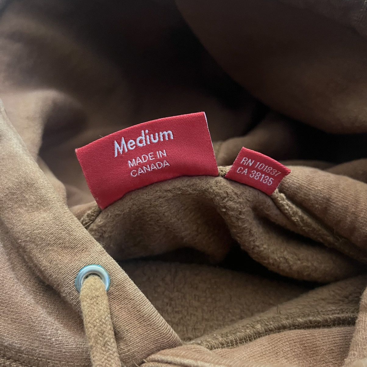Supreme Supreme Box Logo Hoodie Brown/Teal FW17 Size US M / EU 48-50 / 2 - 7 Thumbnail