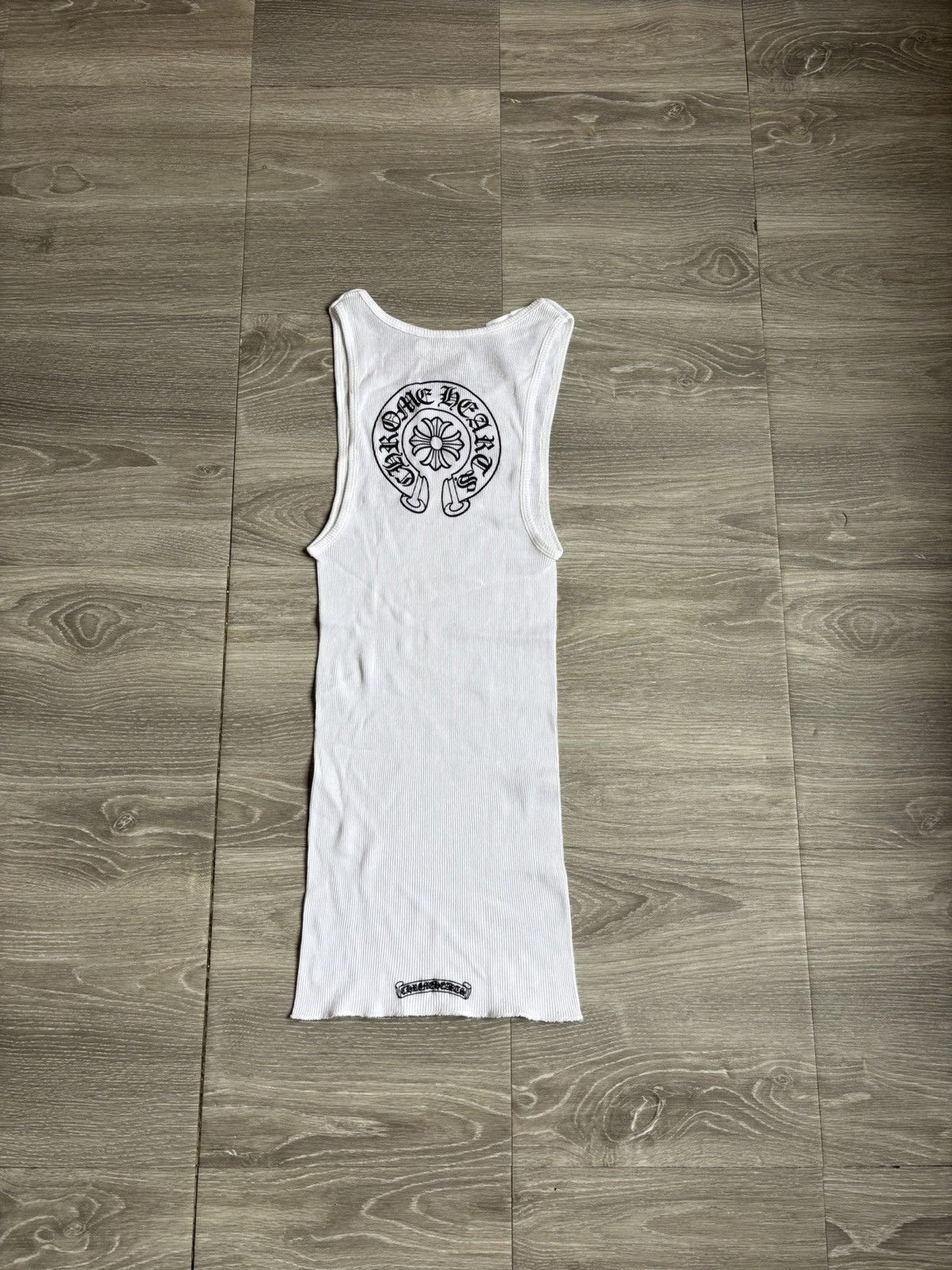 Chrome Hearts Chrome Hearts White Horseshoe Tank Top Size US M / EU 48-50 / 2 - 1 Thumbnail