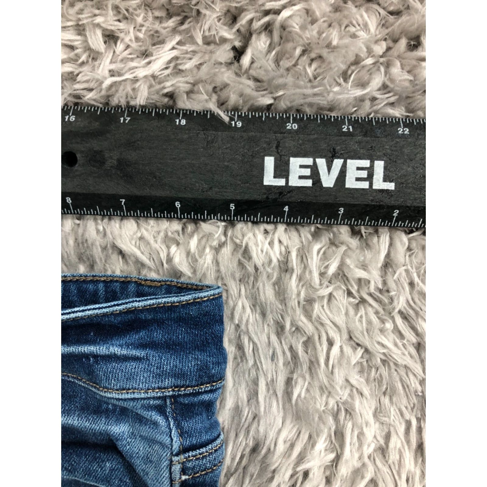 Vintage KanCan Skinny Jeans Womens 3XL Medium Wash Blue Button Fly Size 40" / US 18 - 2 Thumbnail