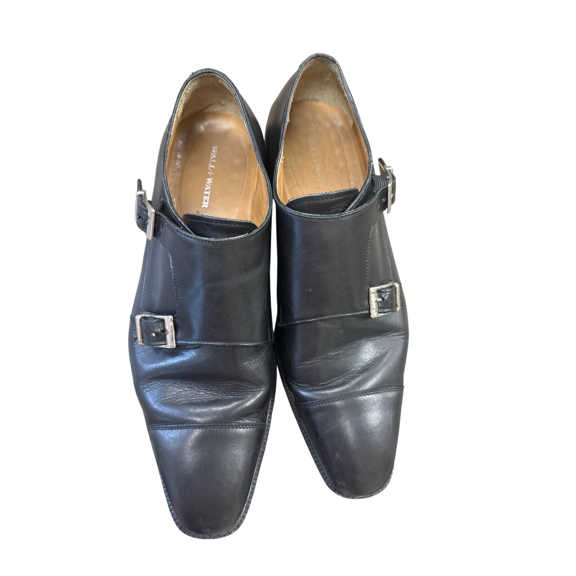 Designer Wall & Water mens black leather dress shoes oxfords Size 11 Size US 11 / EU 44 - 8 Thumbnail