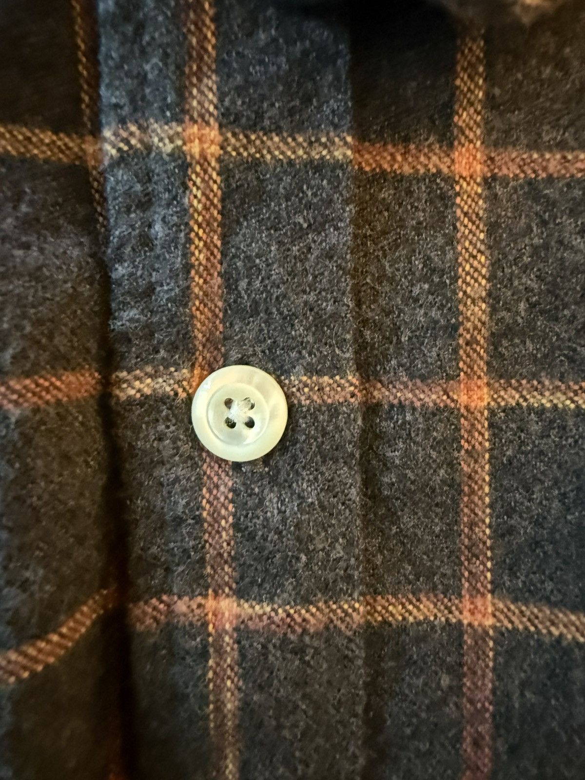 Steven Alan Steven Alan Flannel Button-Down Shirt — Size M | Charcoal Size US M / EU 48-50 / 2 - 8 Thumbnail