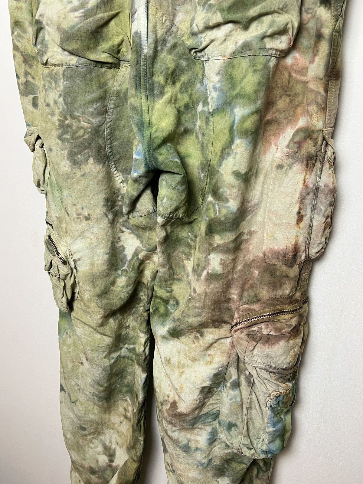 Polo Ralph Lauren ralph lauren tie dye cargo camo multipocket army pants Size US 33 - 9 Thumbnail