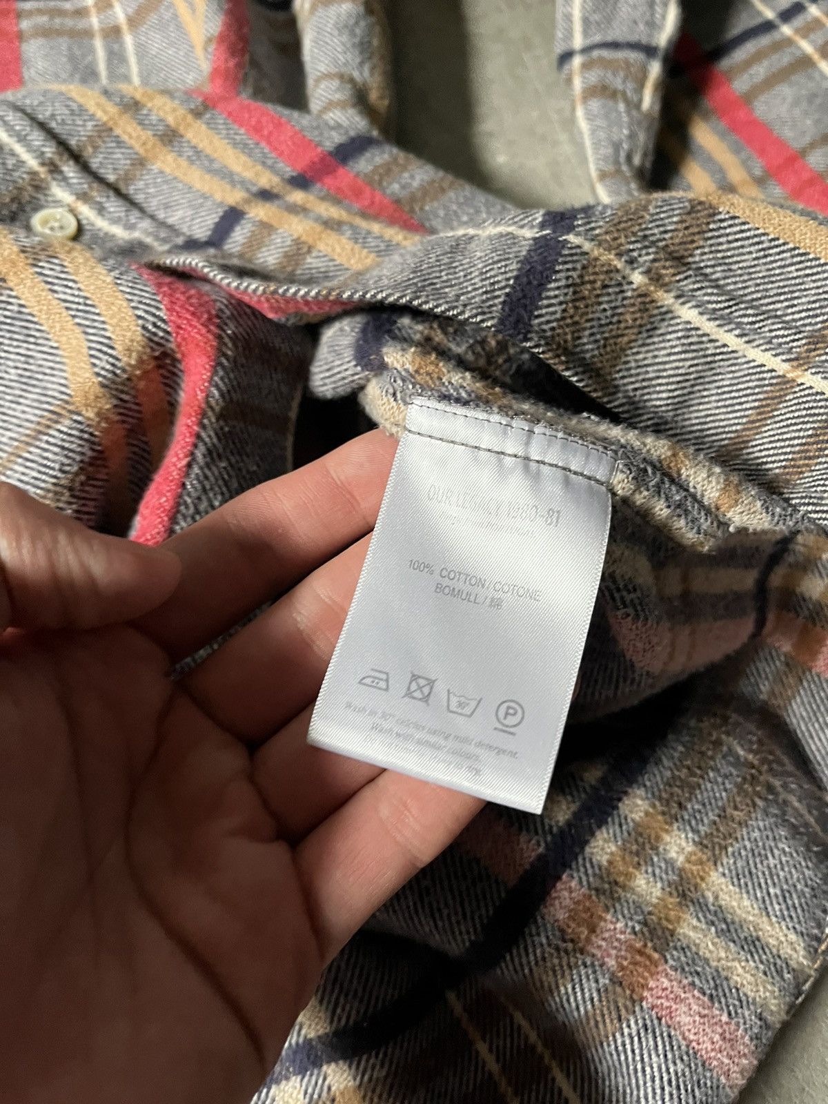 Our Legacy Our Legacy flannel shirt button up checked overshirt Size US S / EU 44-46 / 1 - 9 Thumbnail