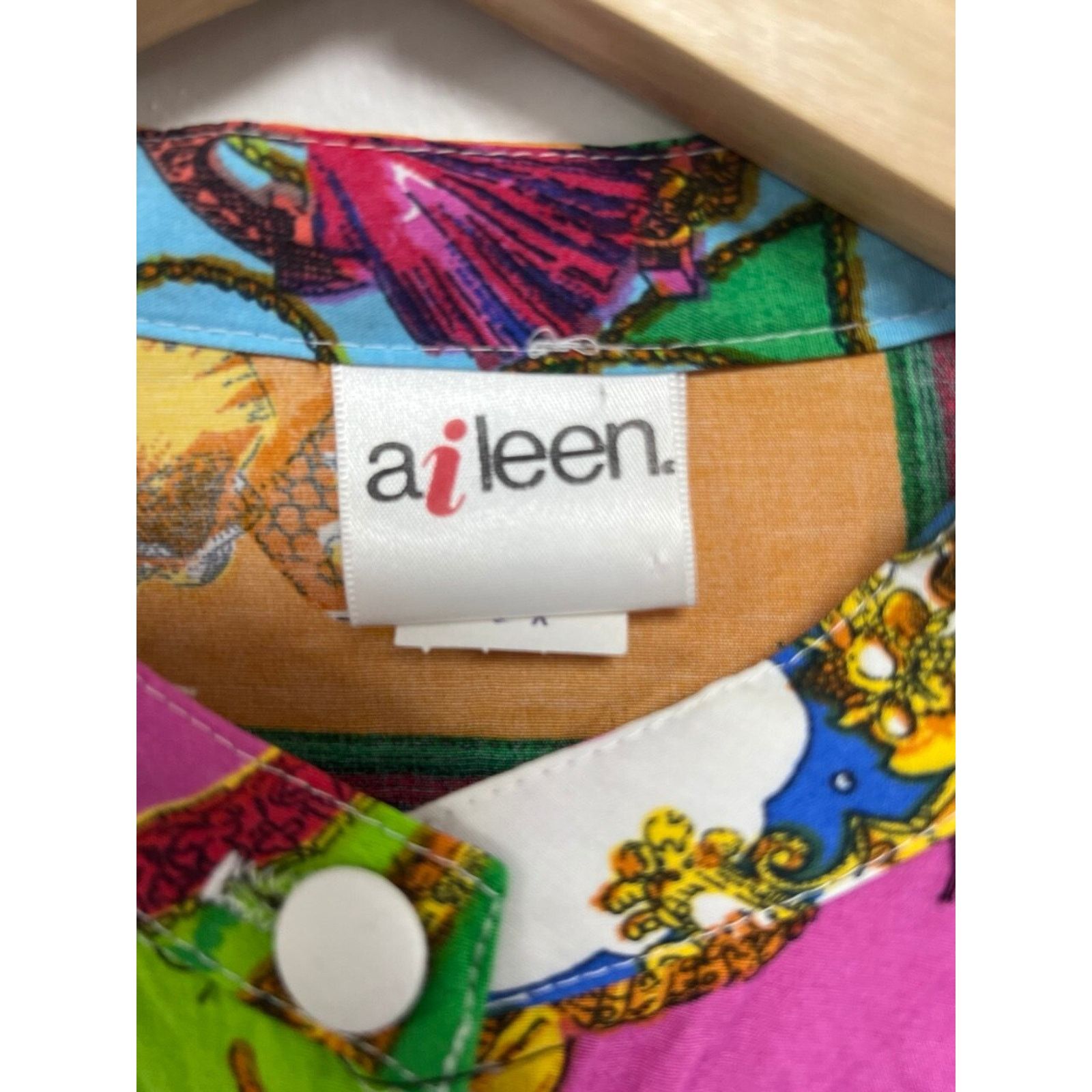 Eileen Fisher Aileen Women Tunic Dress Lond Sleeve Length Butto 1X A000698 Size ONE SIZE - 3 Thumbnail