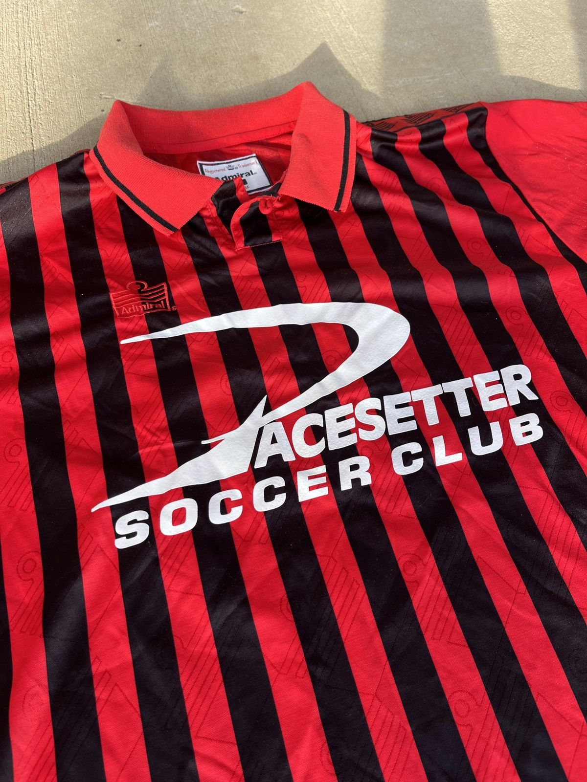 Vintage Acesetter Soccer Club Jersey Size US L / EU 52-54 / 3 - 2 Thumbnail