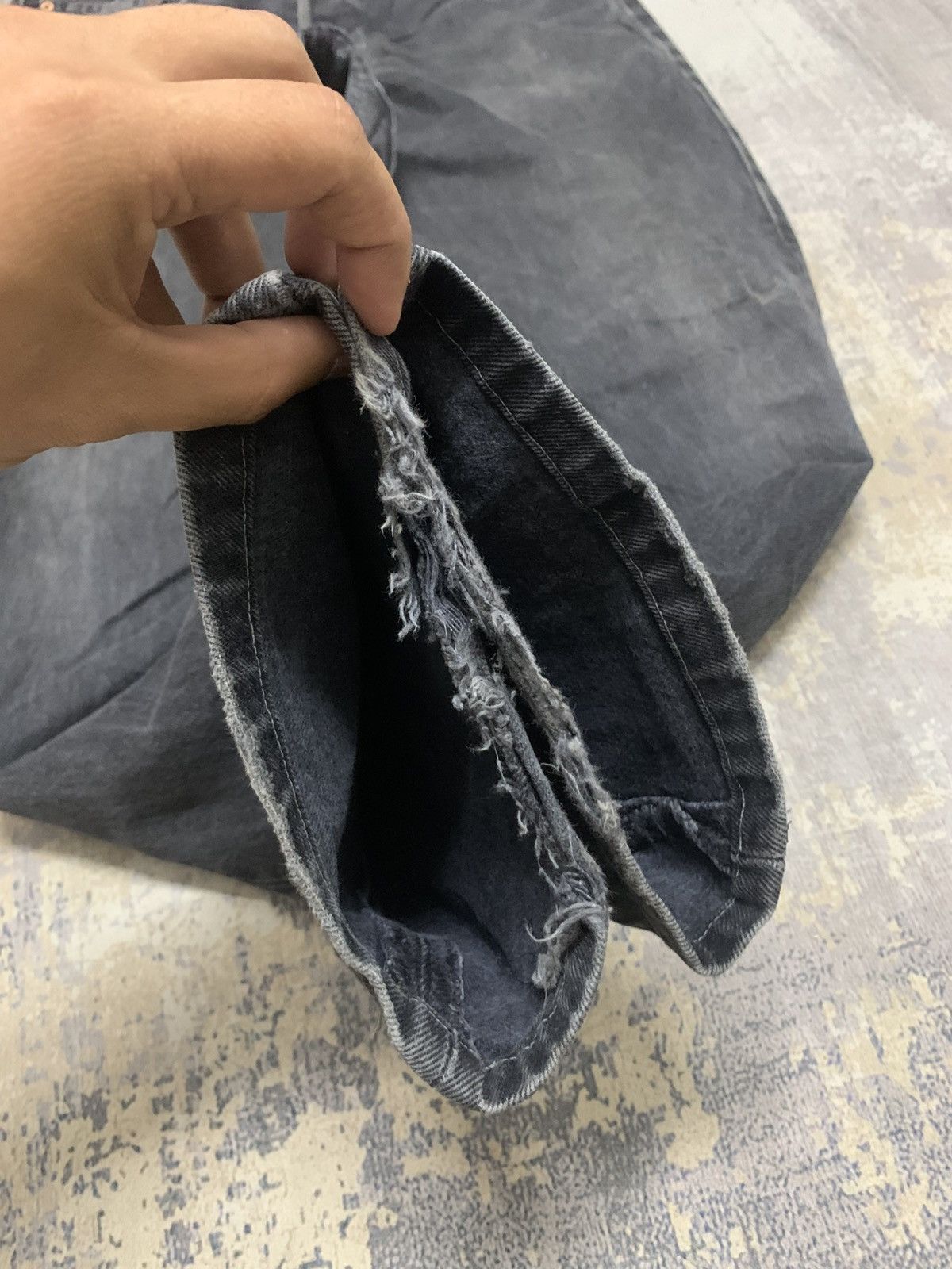 Levi's Vintage Levis 501 Levis Super Black Faded Jeans W32 Size US 32 / EU 48 - 6 Thumbnail