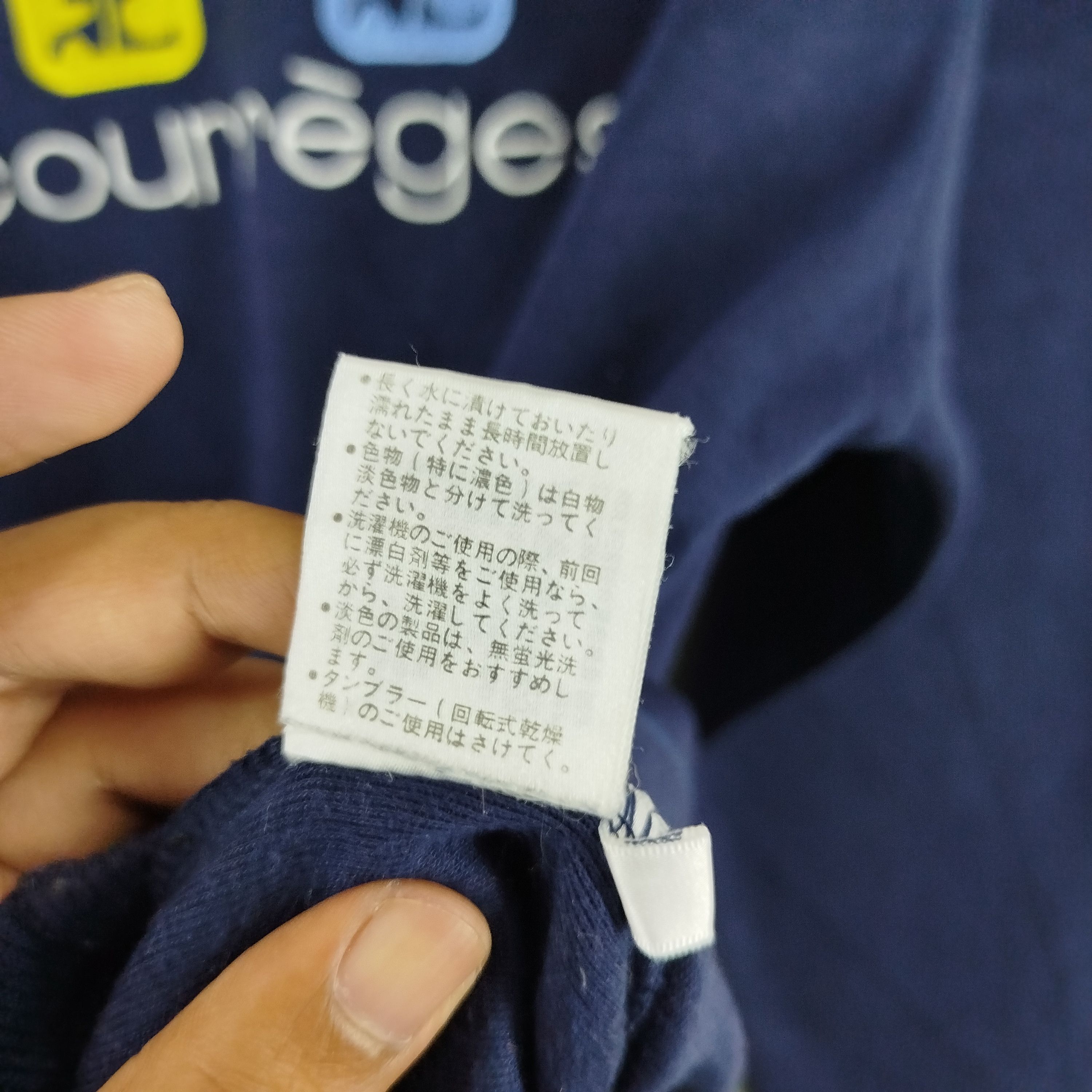 Courreges × Designer Courreges Embroidery Logo Big Spell Out Size S / US 4 / IT 40 - 7 Thumbnail