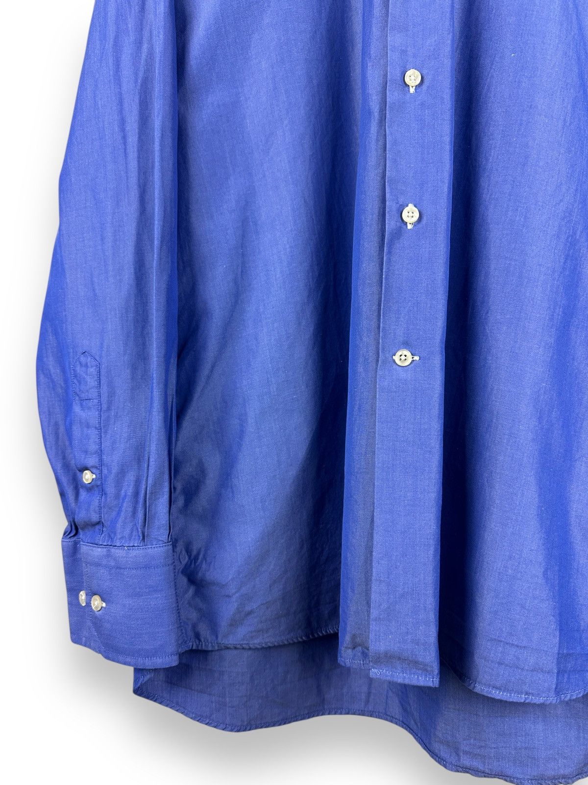 Suitsupply Suitsupply Pure Cotton Two Ply Shirt Long Sleeve Size 43/17 Size US XL / EU 56 / 4 - 7 Thumbnail