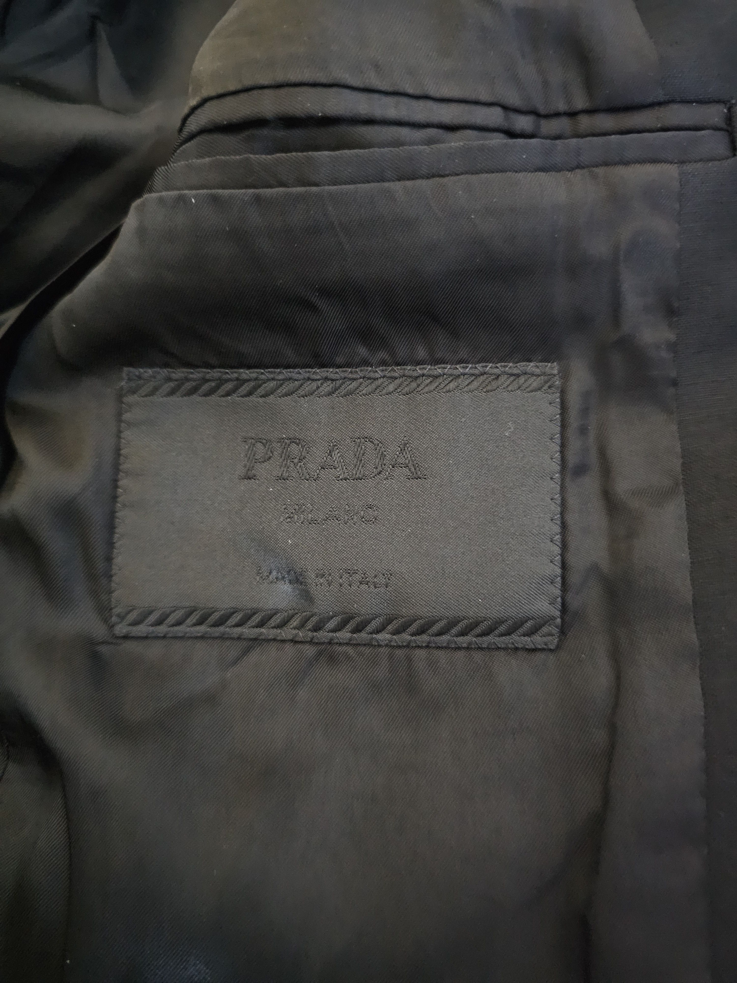 Prada Prada Men's Wool Mohair Blazer Jacket Size 46 Size 46R - 5 Thumbnail