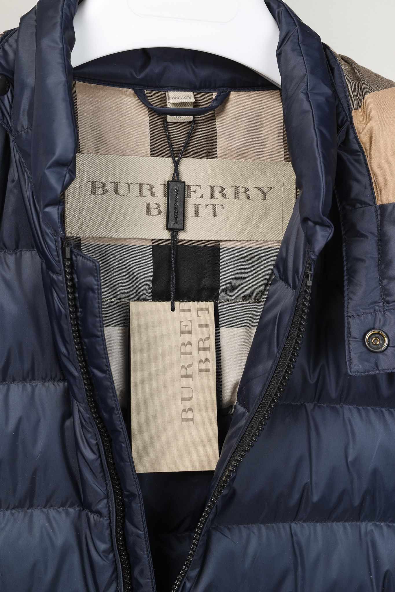 Burberry Burberry Brit Mitchson Navy Blue Down-Filled Puffer Jacket Size US M / EU 48-50 / 2 - 4 Thumbnail