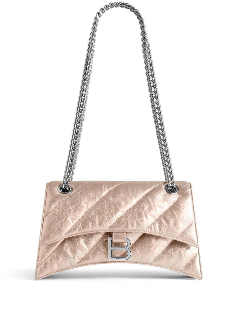 Balenciaga Crush Small Chain Bag Metallized Quilted Size ONE SIZE - 1 Thumbnail
