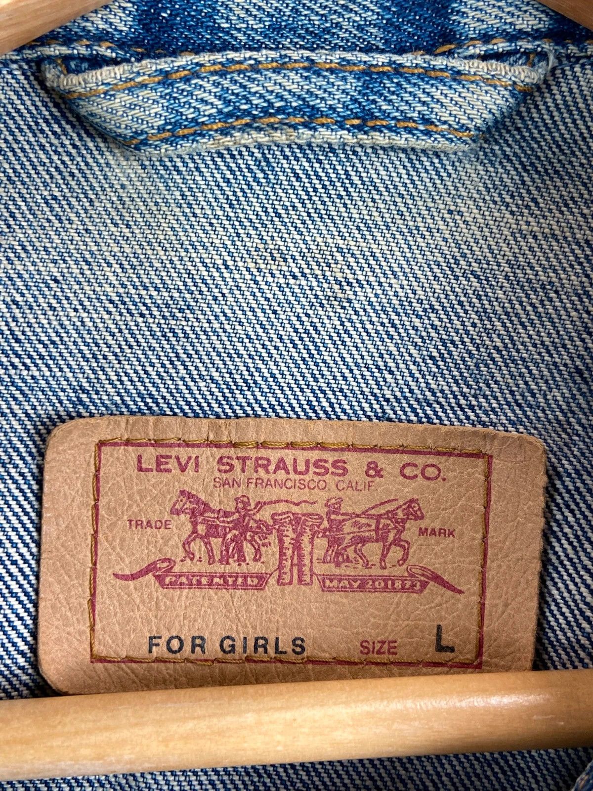 Levi's Levi’s Blue Denim Jacket M Vintage Streetwear Size US L / EU 52-54 / 3 - 6 Thumbnail