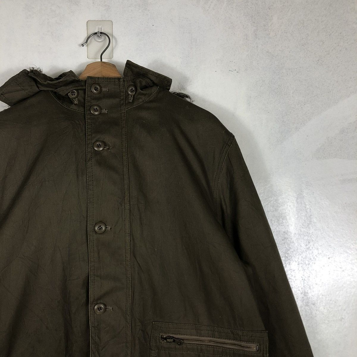PPFM 📌VINTAGE BIKER JACKET PPFM JAPAN SHEARLING BLANKET Size US L / EU 52-54 / 3 - 8 Thumbnail