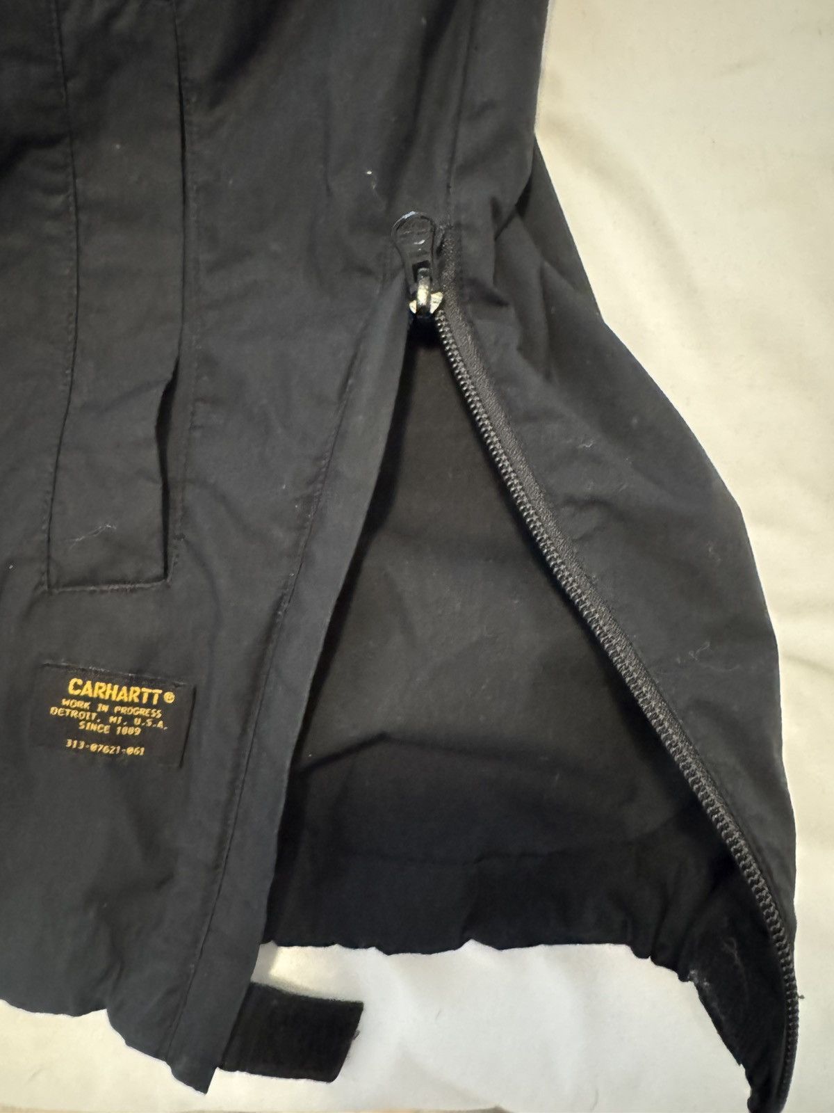 Carhartt Carhartt WIP Milton black anorak pullover 3/4 Size US S / EU 44-46 / 1 - 4 Thumbnail