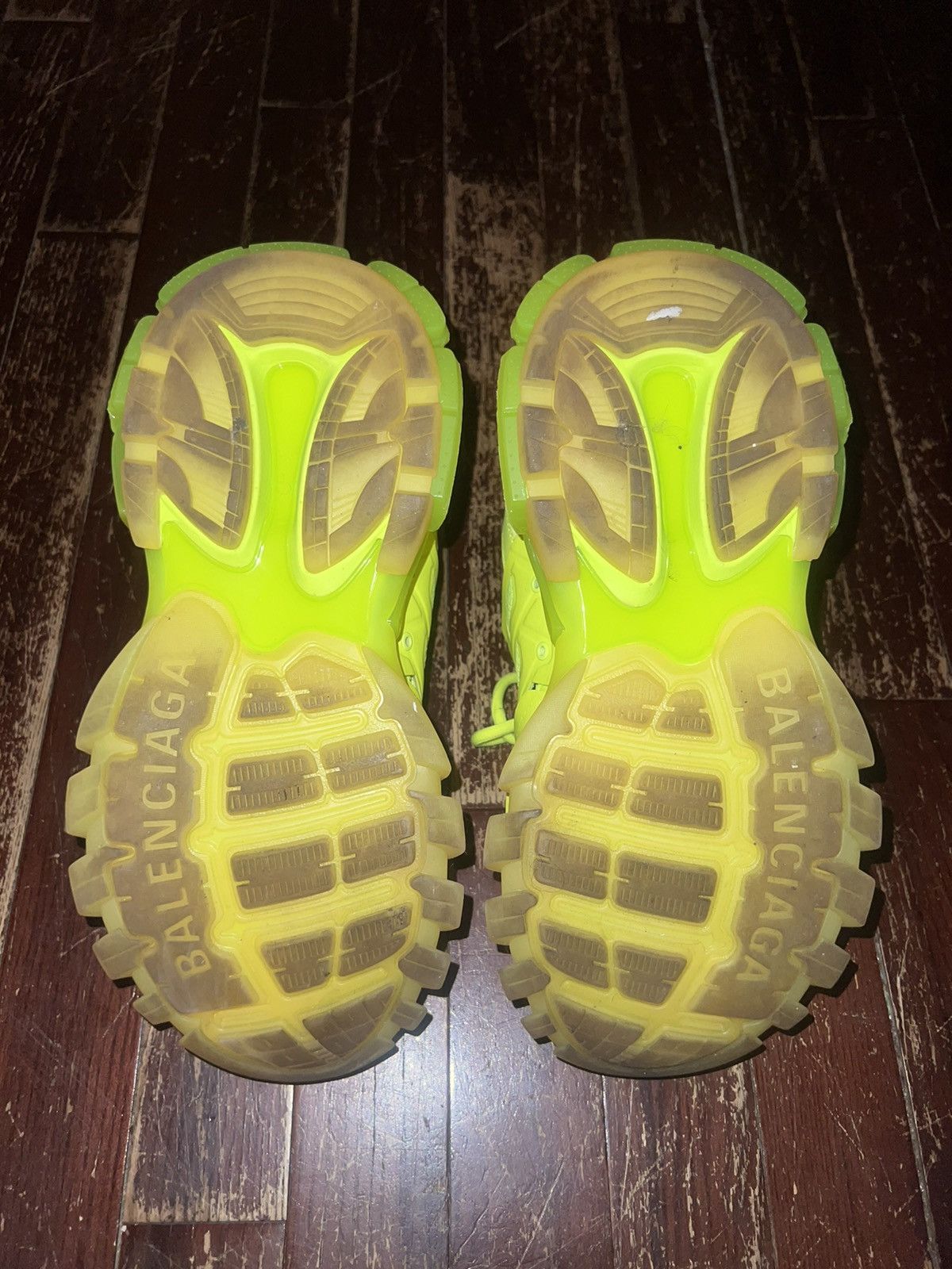 Balenciaga Balenciaga Track Sneaker ‘Clear Sole - Fluo’ Size US 7 / EU 40 - 6 Thumbnail